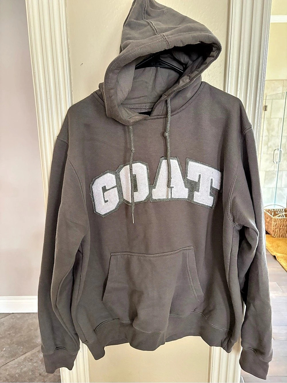 GOAT Embodied Pullover Hoodie in Gray